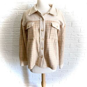 NWT Hem & Thread Boutique Shacket Size Small